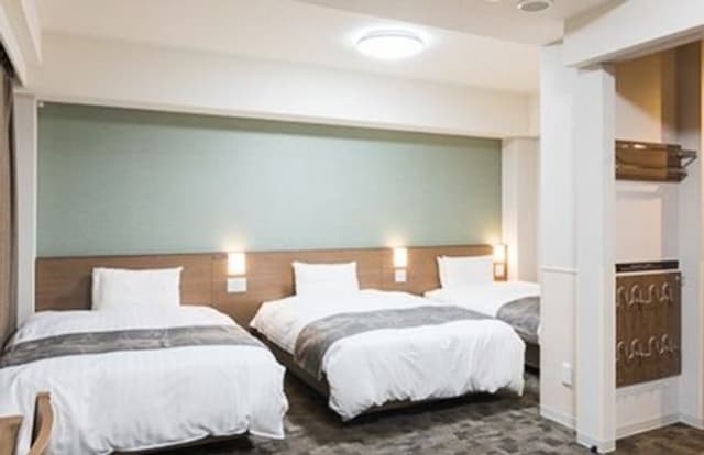 天然温泉 海神之湯 Dormy Inn Express 仙台海濱|中野榮站步行5分-家庭房【不挑房】-1