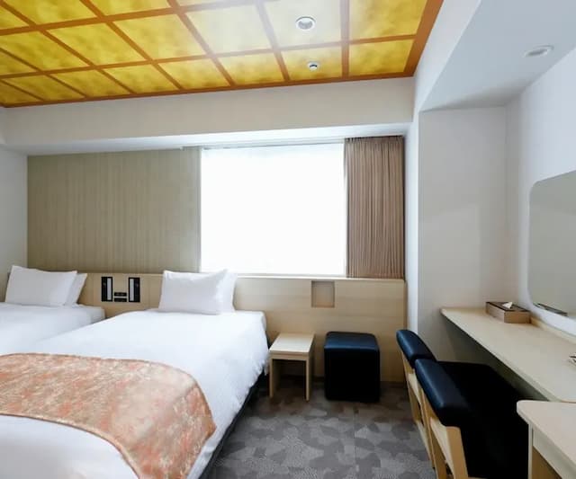 Daiwa Roynet Hotel Kanazawa Miyabi-Superior Corner Twin Room-2