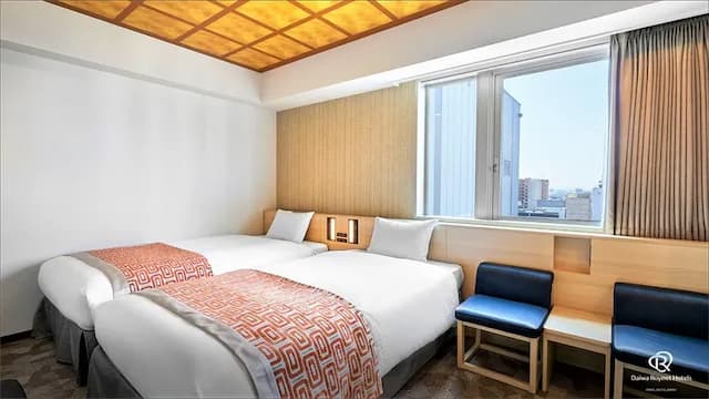 Daiwa Roynet Hotel Kanazawa Miyabi-Superior Corner Twin Room-1