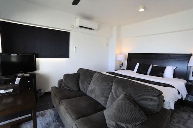 落ち着いたソファ