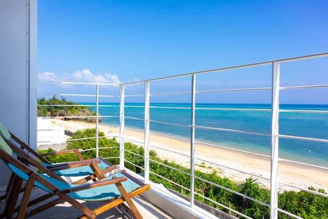 バルコニーからの景色