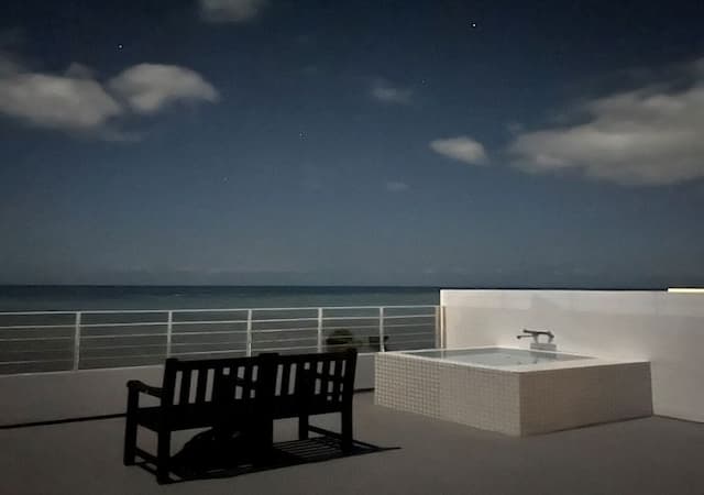 専用屋上展望露天風呂