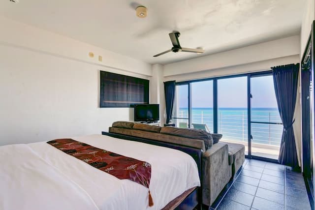 お部屋からも海が一望