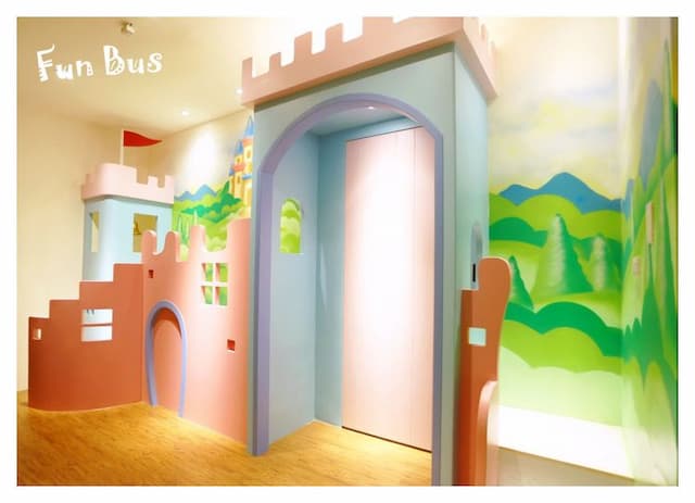 高雄FunBus溜滑梯親子民宿-魔幻城堡房-6