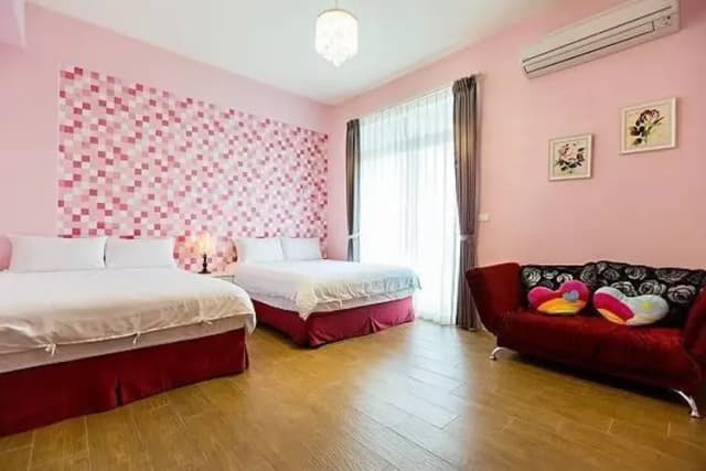 La Fen Duo child bed and breakfast-Quad room-7