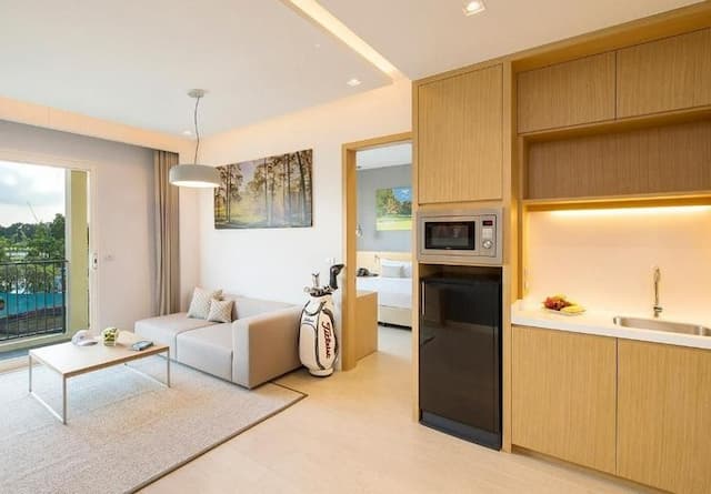 曼谷伊斯汀塔納城市高爾夫度假村 Eastin Thana City Golf Resort Bangkok-高爾夫球場景觀一臥室套房 (含早餐) (One Bedroom Suite Golf Course View (Room with breakfast))-7