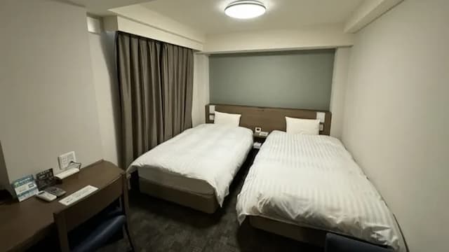 天然温泉 海神之湯 Dormy Inn Express 仙台海濱|中野榮站步行5分-雙床房【不挑房】-2