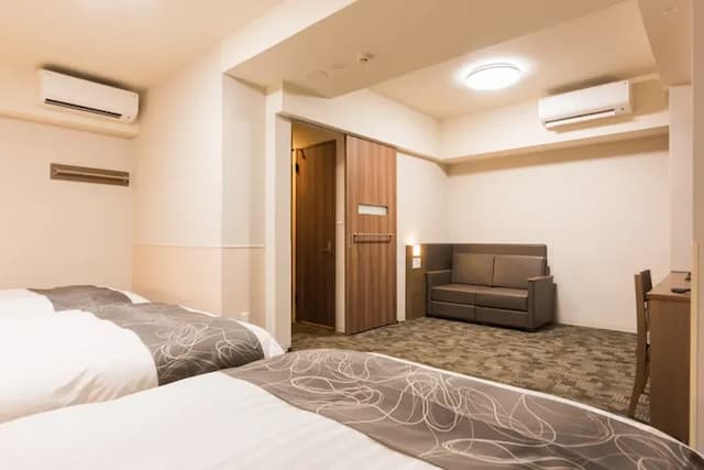 天然温泉 海神之湯 Dormy Inn Express 仙台海濱|中野榮站步行5分-家庭房【不挑房】-3