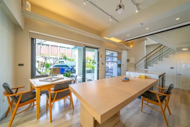 Tainan Queens Bay B&B|オプションの2-16名様一棟貸しの宿|シーサイド ヴィラ、麻雀をご提供、台南漁光島/86インターチェンジ/台17線の近くの釣りホットスポットに近い-Entire House Basic | 8 people, can be added to 12 people-5