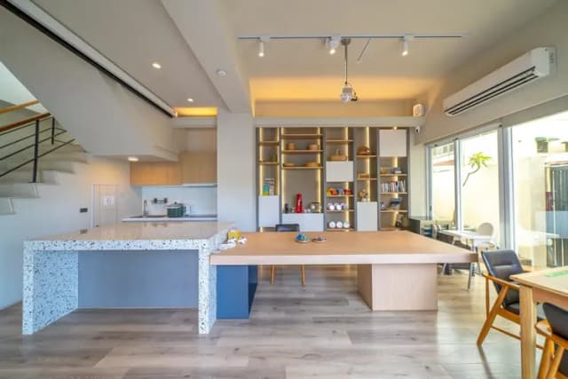 Tainan Queens Bay B&B|オプションの2-16名様一棟貸しの宿|シーサイド ヴィラ、麻雀をご提供、台南漁光島/86インターチェンジ/台17線の近くの釣りホットスポットに近い-Entire House Basic | 8 people, can be added to 12 people-3