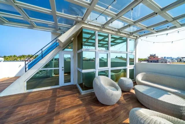 Tainan Queens Bay B&B|オプションの2-16名様一棟貸しの宿|シーサイド ヴィラ、麻雀をご提供、台南漁光島/86インターチェンジ/台17線の近くの釣りホットスポットに近い-Entire House Basic | 8 people, can be added to 12 people-6