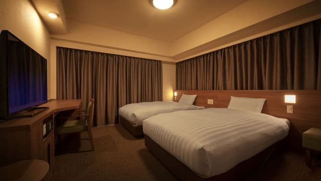 天然溫泉 三颯之湯 Dormy Inn飯店盛岡|近櫻山神社/JR盛岡站步行12分-標準雙床房【不挑房】-1