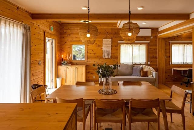 【LDK】IZA Omoiwa-Lake Biwa 2min on foot IZA Omoko-nagi - Triangle House + Barrel Sauna + Jacuzzi-11