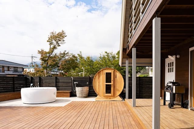 【LDK】IZA Omoiwa-Lake Biwa 2min on foot IZA Omoko-nagi - Triangle House + Barrel Sauna + Jacuzzi-15