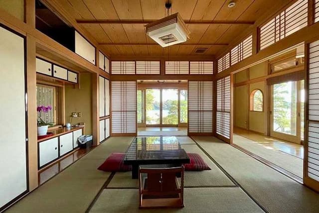 Hitachinaka -DAN--A Japanese-style villa standing on a 1,500 tsubo site on a large terrace with a river view. Hitachinaka Warm ~DAN~-3