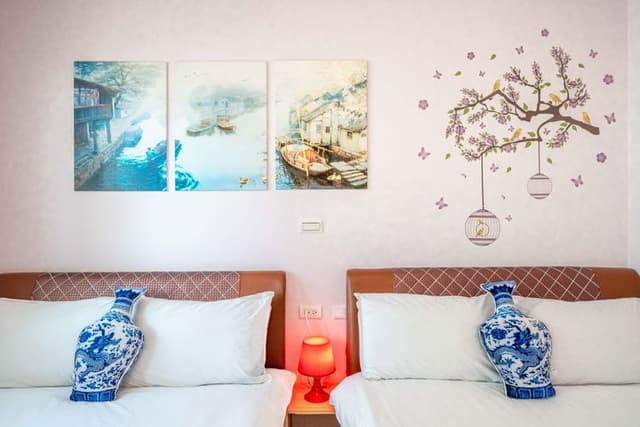 Shanghai time bed and breakfast-Time Quadruple Room-4