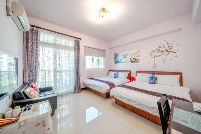 Shanghai time bed and breakfast-Time Quadruple Room-2