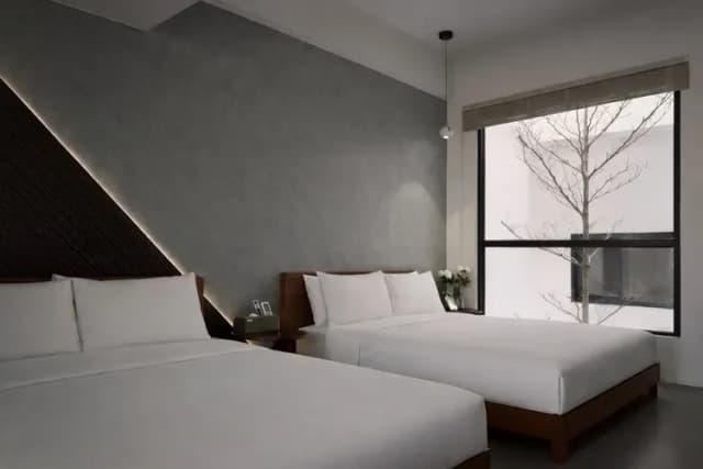 廣發寓所|可10-20人包棟、麻將/BBQ/KTV、近海安路商圈-豪華四人房-有浴缸-1