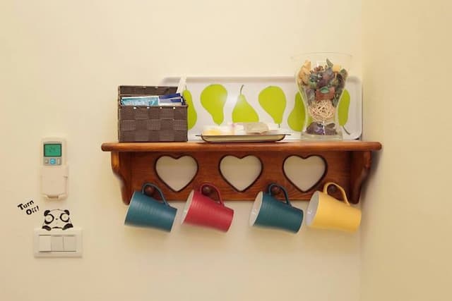 西港外婆家民宿|可選購溜滑梯房-綠光森林|四人套房-5