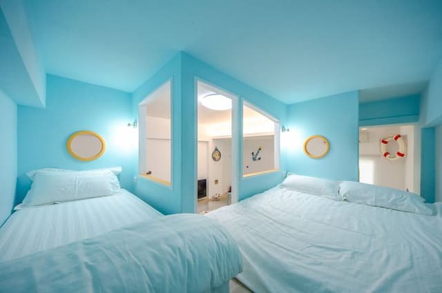 西港外婆家民宿|可選購溜滑梯房-航海家|六人套房-6