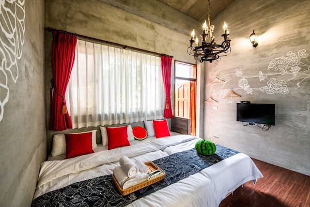 팜랜드 비앤비 Farmland b&b-Watermelon Triple room-1