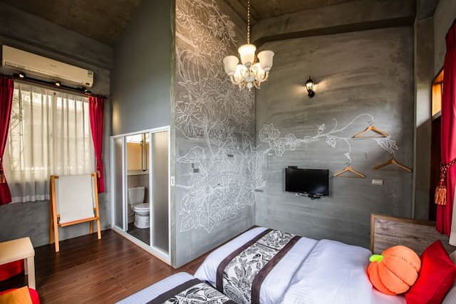 팜랜드 비앤비 Farmland b&b-Pumpkin Twin Room - 2 Twin Beds-3