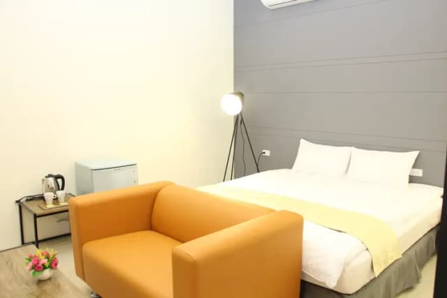 台南良辰暖居|鄰近神農街、設有溜滑梯房-標準雙人房-A02-2