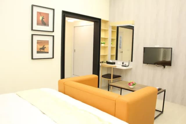 台南良辰暖居|鄰近神農街、設有溜滑梯房-標準雙人房-A02-4