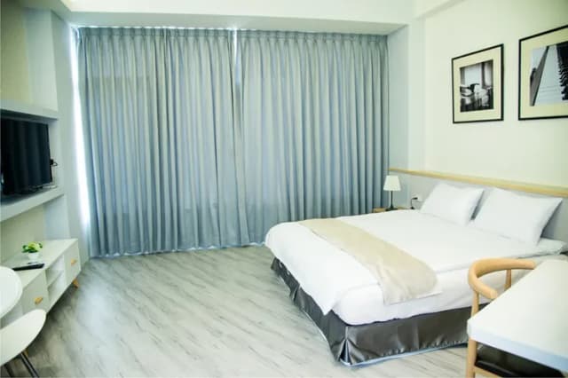 台南良辰暖居|鄰近神農街、設有溜滑梯房-經典雙人房-B01-2