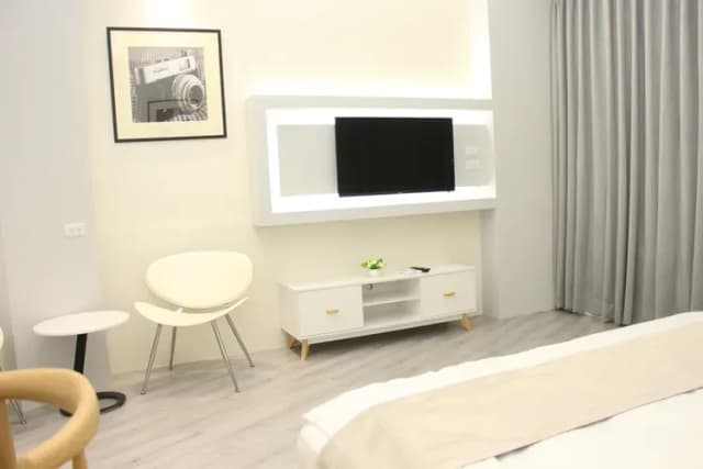 台南良辰暖居|鄰近神農街、設有溜滑梯房-經典雙人房-B01-5