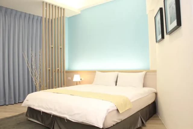 台南良辰暖居|鄰近神農街、設有溜滑梯房-高級雙人房-C01-1