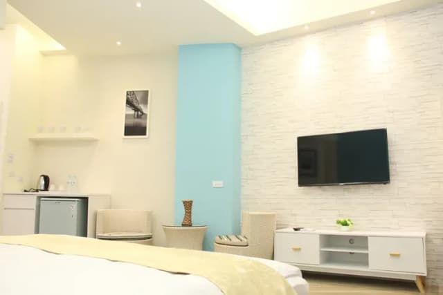 台南良辰暖居|鄰近神農街、設有溜滑梯房-高級雙人房-C01-2