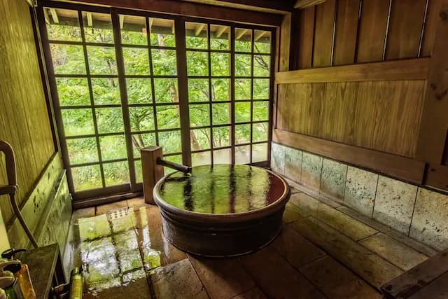 Kurokawa Onsen Mountain Inn Yamamizuki-1 Bed with 4.5 Tatami room-4
