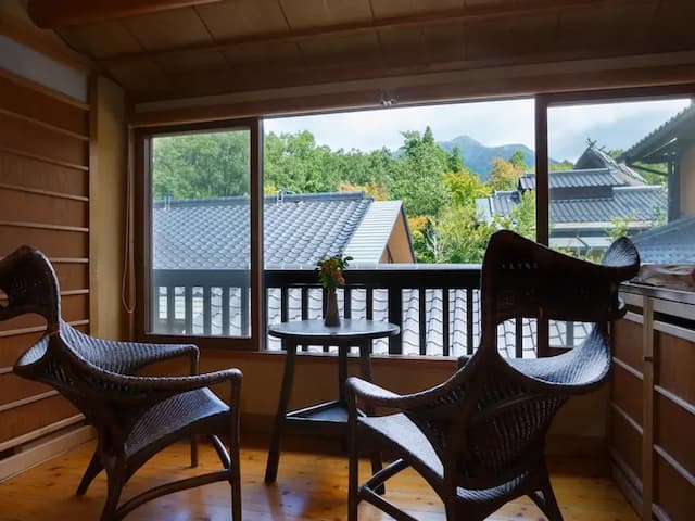 Kurokawa Onsen Mountain Inn Yamamizuki-Japanese-Style Room 10 tatami mats A Non-Smoking-2