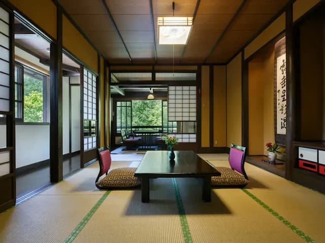 Kurokawa Onsen Mountain Inn Yamamizuki-Japanese-Style Room 10 tatami mats B Non-Smoking-1