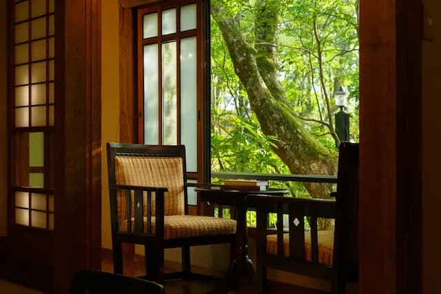 Kurokawa Onsen Mountain Inn Yamamizuki-Japanese-style 10 tatami 2 rooms, living 14 tatami-3