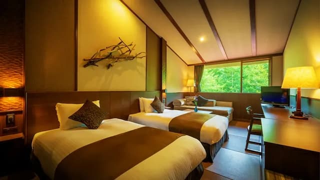 Hachimantai Mountain Hotel-Standard Twin Room-1