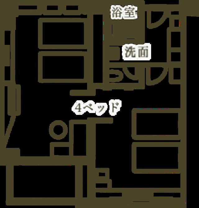 HANAMAKI ONSEN HOTEL KOYOKAN-Standard Quad Room Non-Smoking-2