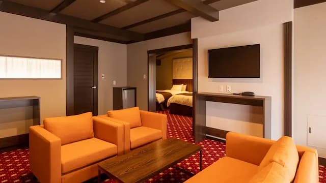 HANAMAKI ONSEN HOTEL KOYOKAN-Twin Room with a living room Non-Smoking-1