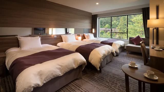 HANAMAKI ONSEN HOTEL KOYOKAN-Double Room King bed Non-Smoking-6