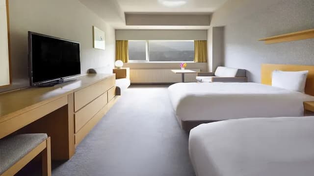 ANA全日空皇冠渡假飯店 安比高原|機場接駁 (需預約)/近安比高原滑雪場-標準加大雙床房【不挑房】-1