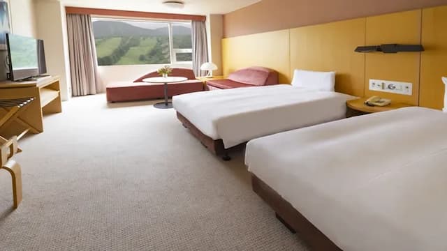 ANA全日空皇冠渡假飯店 安比高原|機場接駁 (需預約)/近安比高原滑雪場-行政雙床房【不挑房】-1