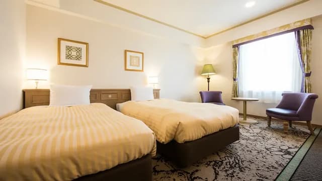 Hotel Nikko Huis Ten Bosch-Symphony Patio Twin Room-1