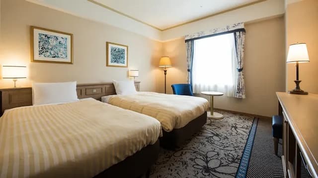 Hotel Nikko Huis Ten Bosch-Symphony Twin Room-6