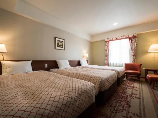 Hotel Nikko Huis Ten Bosch-Triple Room Non-Smoking 27 Sq M-1