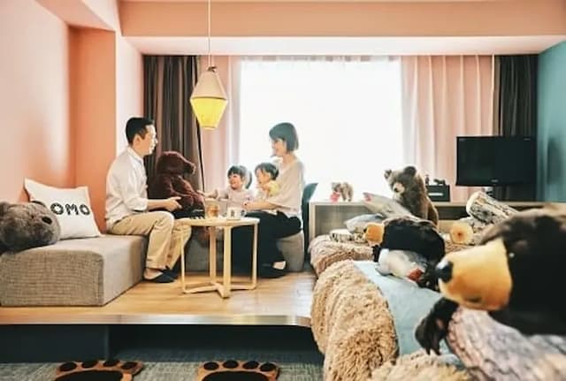 【星野集團】OMO7 旭川|旭川站步行13分/旭山動物園來回免費巴士 (冬季限定)-蝦夷棕熊房【不挑房】-4