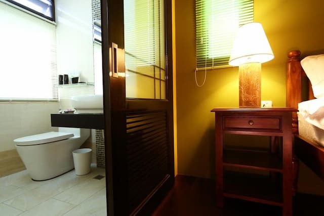 Dahua Ziwei B&B | Can accommodate 12 people in a private room in Hualien | Pastoral leisurely forest life-Paradise Quad Room-8