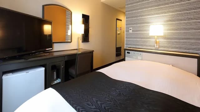 APA飯店 高岡丸之内 | 萬葉線急患醫療中心前站徒步1分/高岡古城公園徒步3分-小雙人房【不挑房】-1