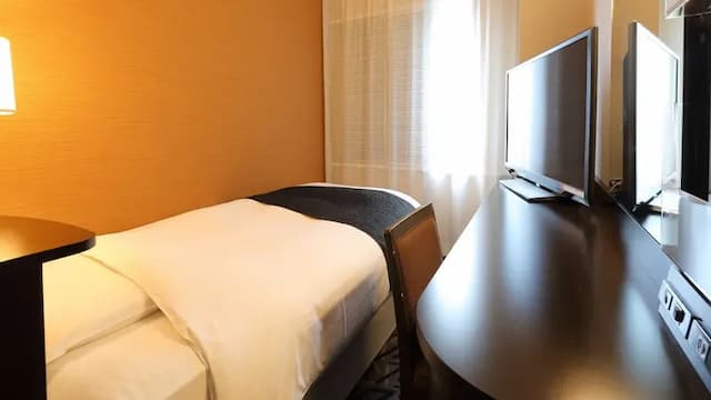 APA飯店 高岡丸之内 | 萬葉線急患醫療中心前站徒步1分/高岡古城公園徒步3分-單人房【不挑房】-1
