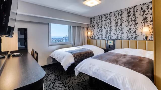 APA Hotel <Takaoka Ekimae> (Non-Smoking)-Standard Twin Room-1